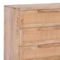 Linon Home Decor Janie 3-Drawer Cabinet in Natural and Gold, , large