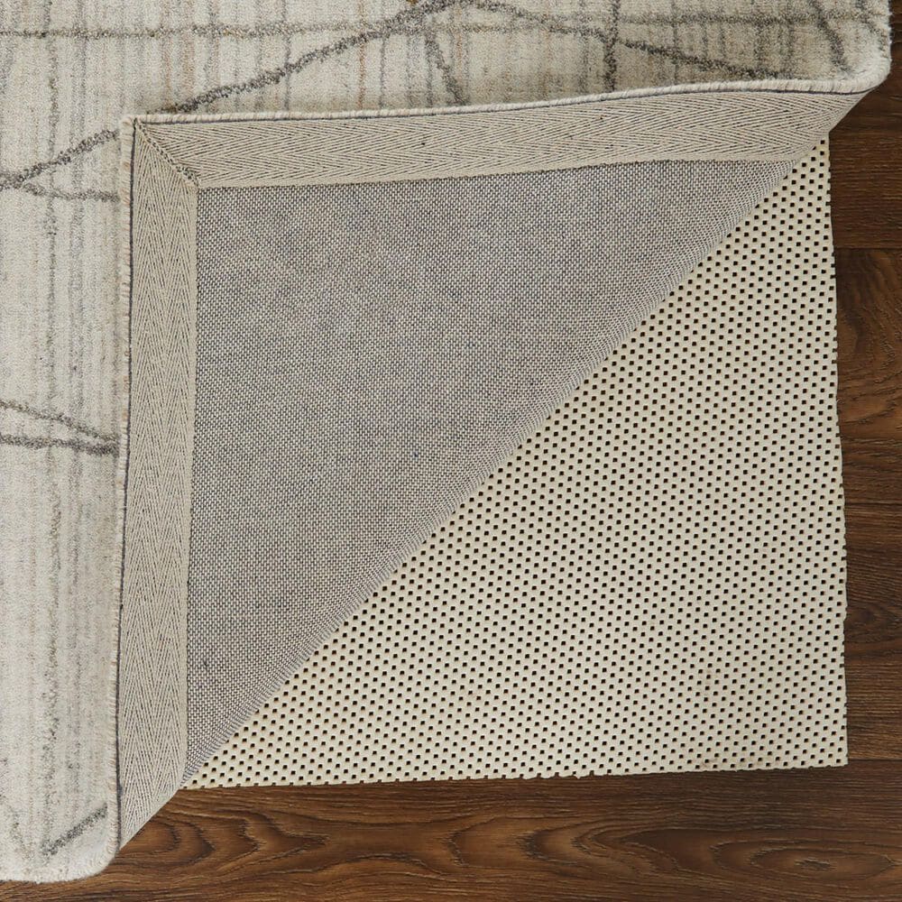 Feizy Whitton 9&#39; x 12&#39; Ivory and Charcoal Area Rug, , large