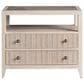 Universal Furniture Avaline Carmen 2 Drawer Nightstand with AC and USB Port in White Oak, , large