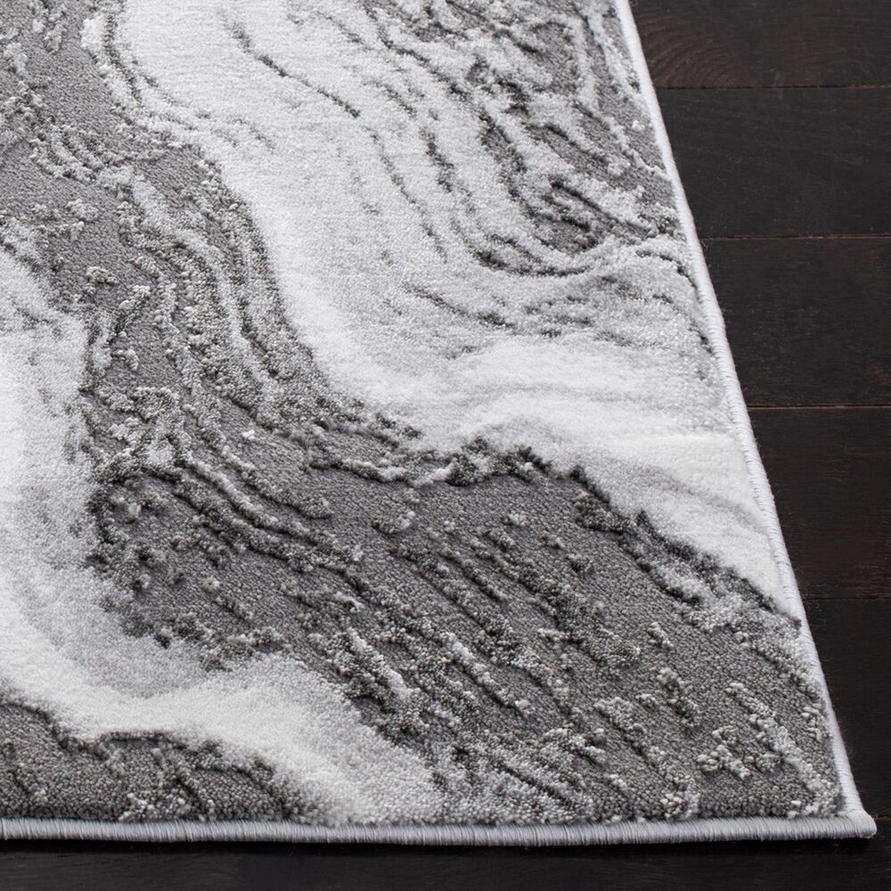 Safavieh Craft CFT844F 6&#39;7&quot; Square Light Grey and Grey Area Rug, , large
