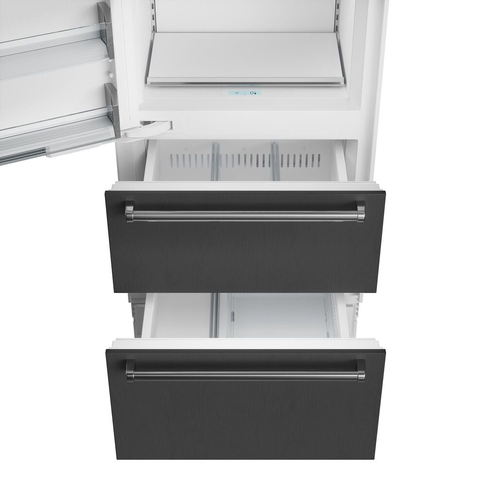 Sub Zero 15 Cu. Ft. Designer Over-and-Under Freezer with Ice Maker in Panel Ready, , large