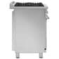 SMEG 4.56 Cu. Ft. Freestanding Gas Range in Stainless Steel, , large