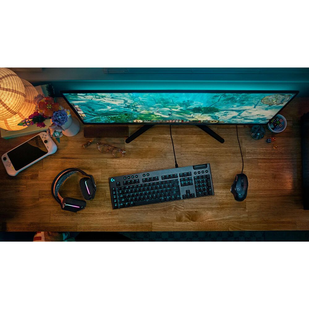 Logitech G915 X Tactile Wired Gaming Keyboard in Black, , large