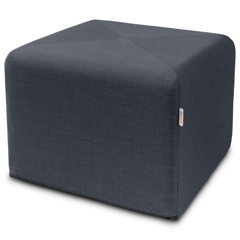 Jaxx Monroe Medium Ottoman in Denim, , large