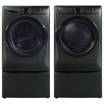 Electrolux 700 Series 4.5 Cu. Ft. Front Load Washer with Smartboost and 8.0 Cu. Ft. Gas Dryer with 2x Luxury-Glide Pedestal with Spacious Storage Drawer in Alpine, , large