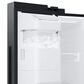 Samsung 27.4 Cu. Ft. Large Capacity Side by Side Refrigerator in Black Stainless Steel, , large