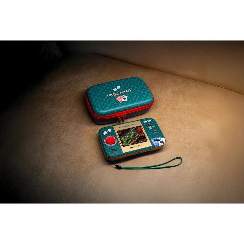 My Arcade Casino Pocket Player Max Portable Handheld Gaming System in Multicolor, , large