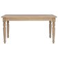 Linon Home Decor Avalon Dining Table in Light Natural Brown - Table Only, , large