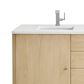 James Martin Vanities Gracyn 72" Double Bathroom Vanity in Coastal Driftwood with 3 cm White Zeus Quartz Top and Rectangular Sinks, , large
