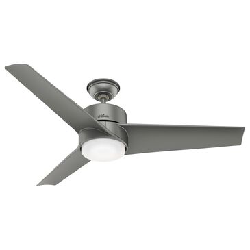 Hunter Havoc 54" Outdoor LED Ceiling Fan with WeatherMax in Matte Silver, , large