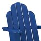 Linon Home Decor Adirondack Patio Chair in Blue, , large