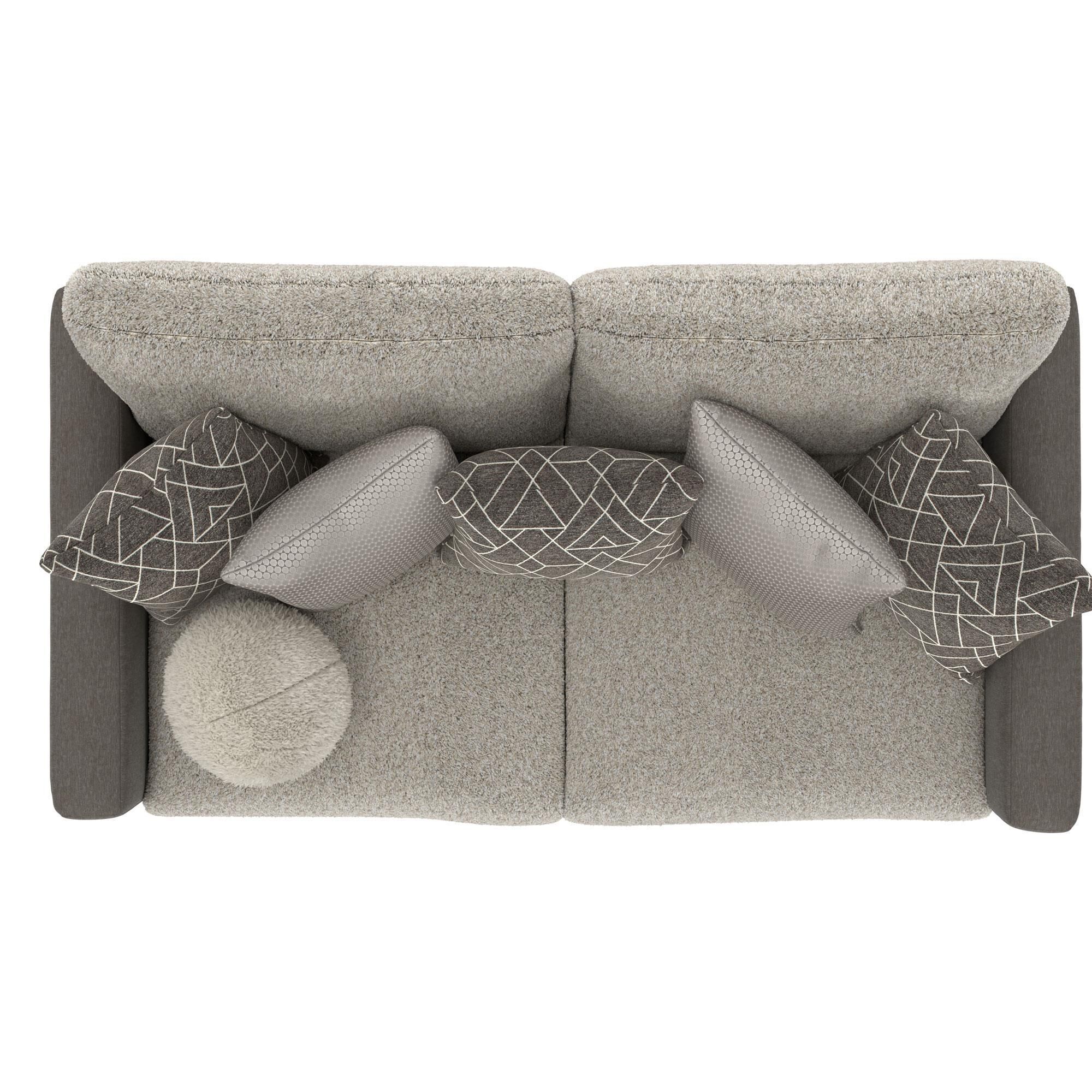 Jackson Furniture Reddington Stationary Sofa in Fawn and Umber