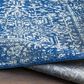 Surya Harput HAP-1022 2"7" x 7"3" Blue, Teal and Charcoal Runner, , large