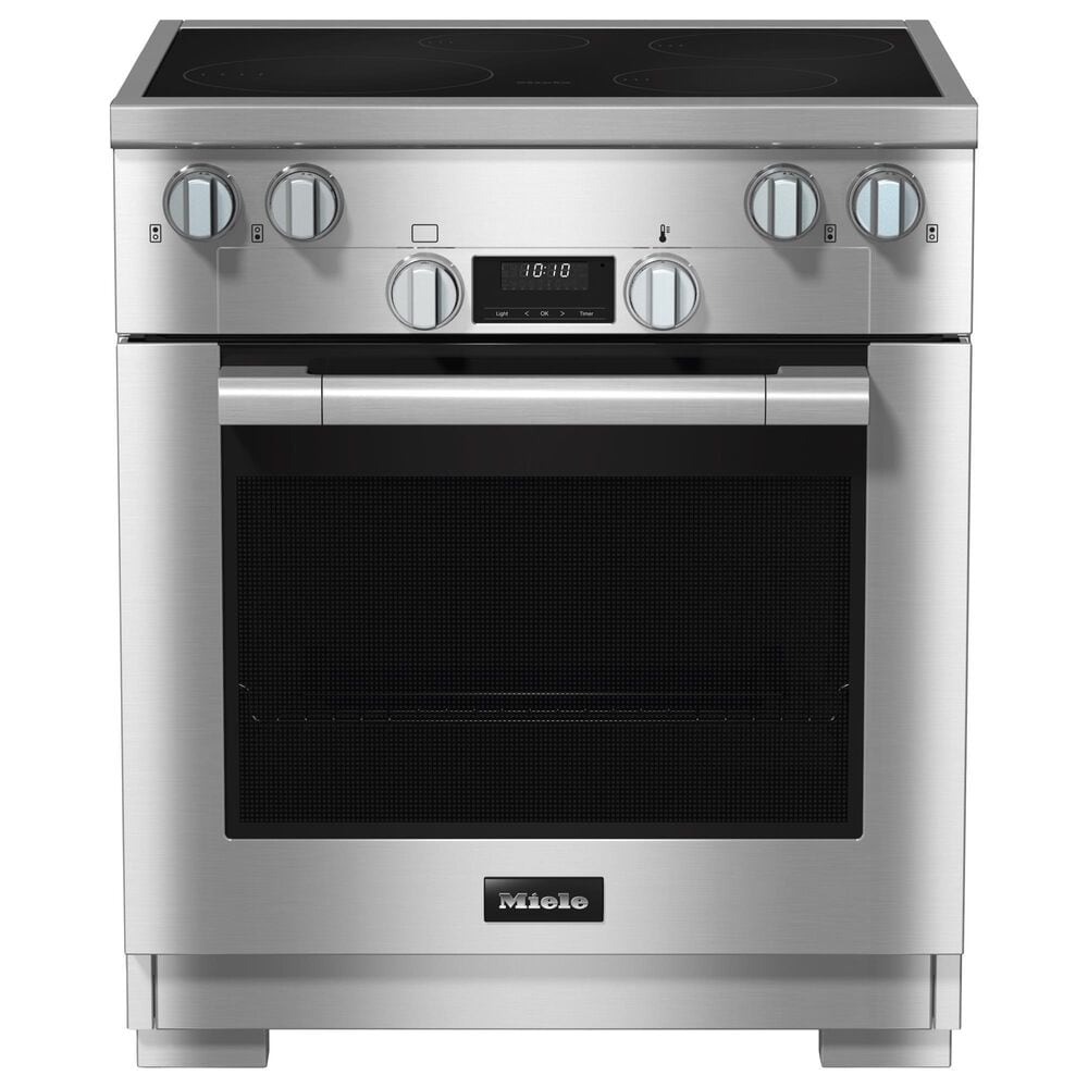 Miele 30" Induction Range with DirectSelect Controls in Clean Touch Steel, , large
