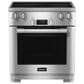 Miele 30" Induction Range with DirectSelect Controls in Clean Touch Steel, , large