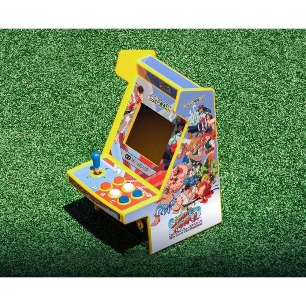 My Arcade Super Street Fighter II Micro Player Pro Portable Retro Arcade in Yellow, , large