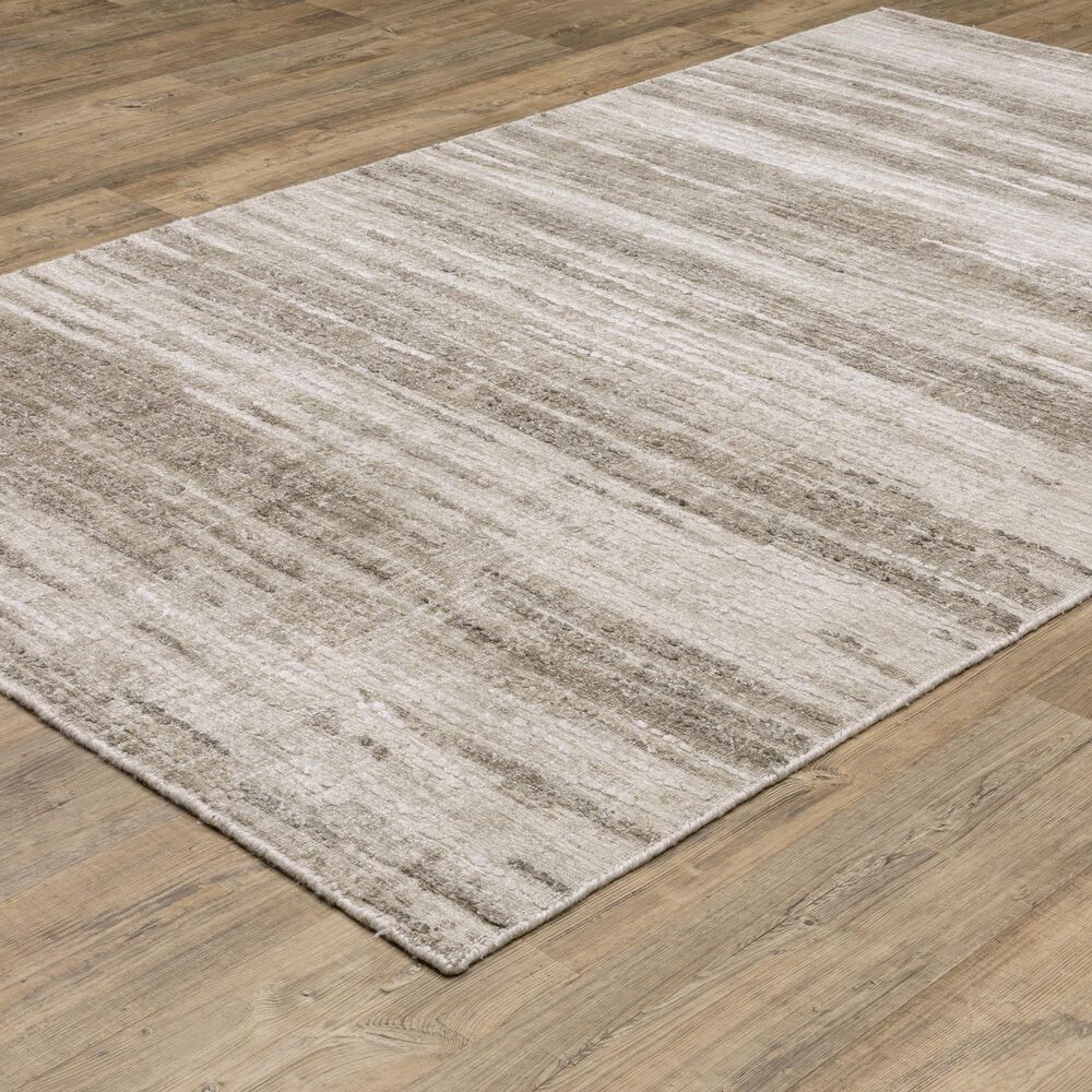 Oriental Weavers Clarke CLA01 Beige and Brown 8&#39; x 10&#39; Area Rug, , large