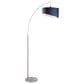 Lite Source Leonora Floor Lamp in Brushed Nickel, , large