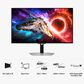 Samsung Odyssey 32" G80SH OLED 4K Gaming Monitor in Gray, , large