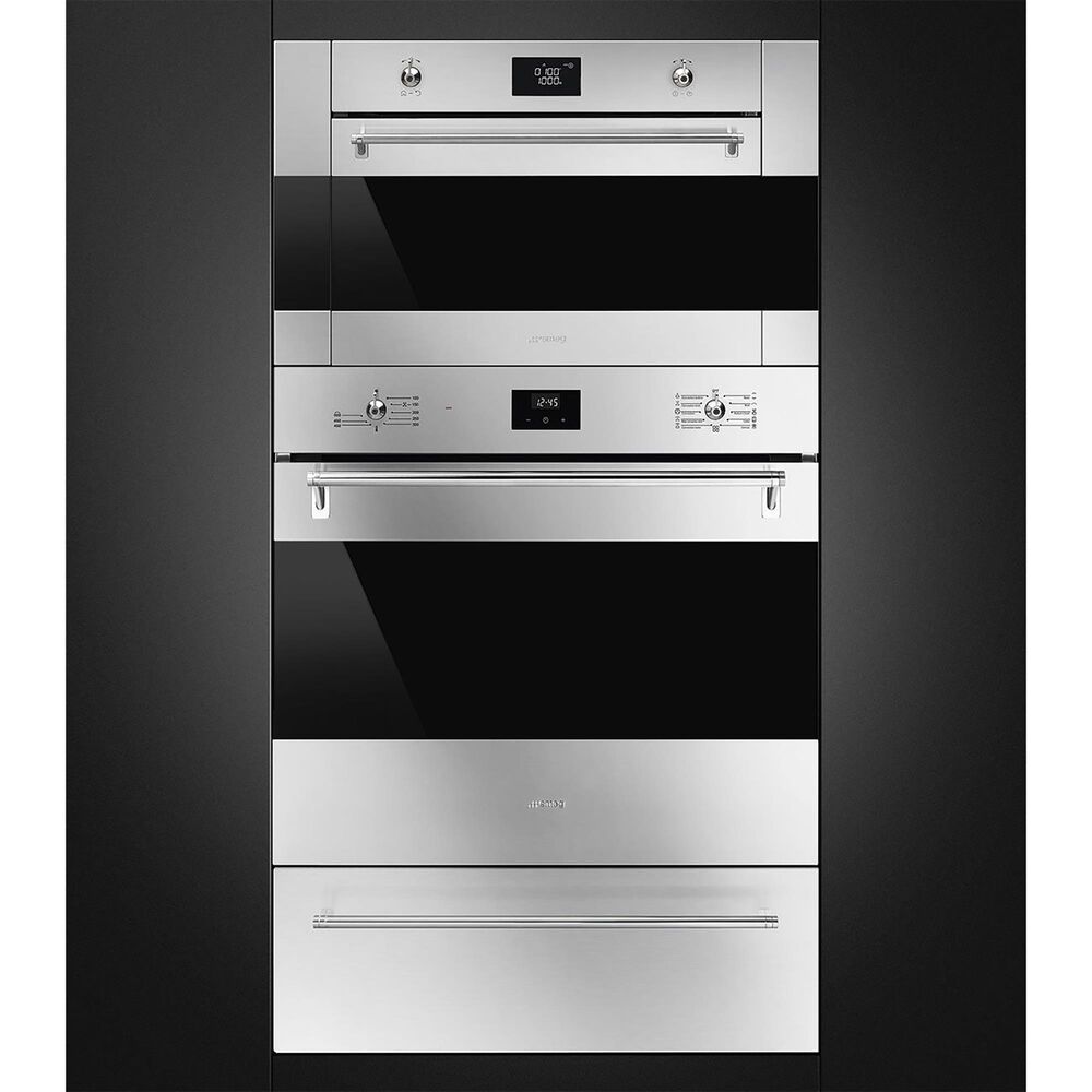 SMEG 30&quot; Trim Kit for Classic Compact Oven in Stainless Steel, , large