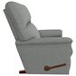 La-Z-Boy Collage Manual Rocker Recliner with Tall Base in Persia Greystone, , large