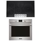 Frigidaire Professional Professional 2-Piece Kitchen Package with 30" Single Wall Oven and 36" Electric Cooktop in Stainless Steel, , large
