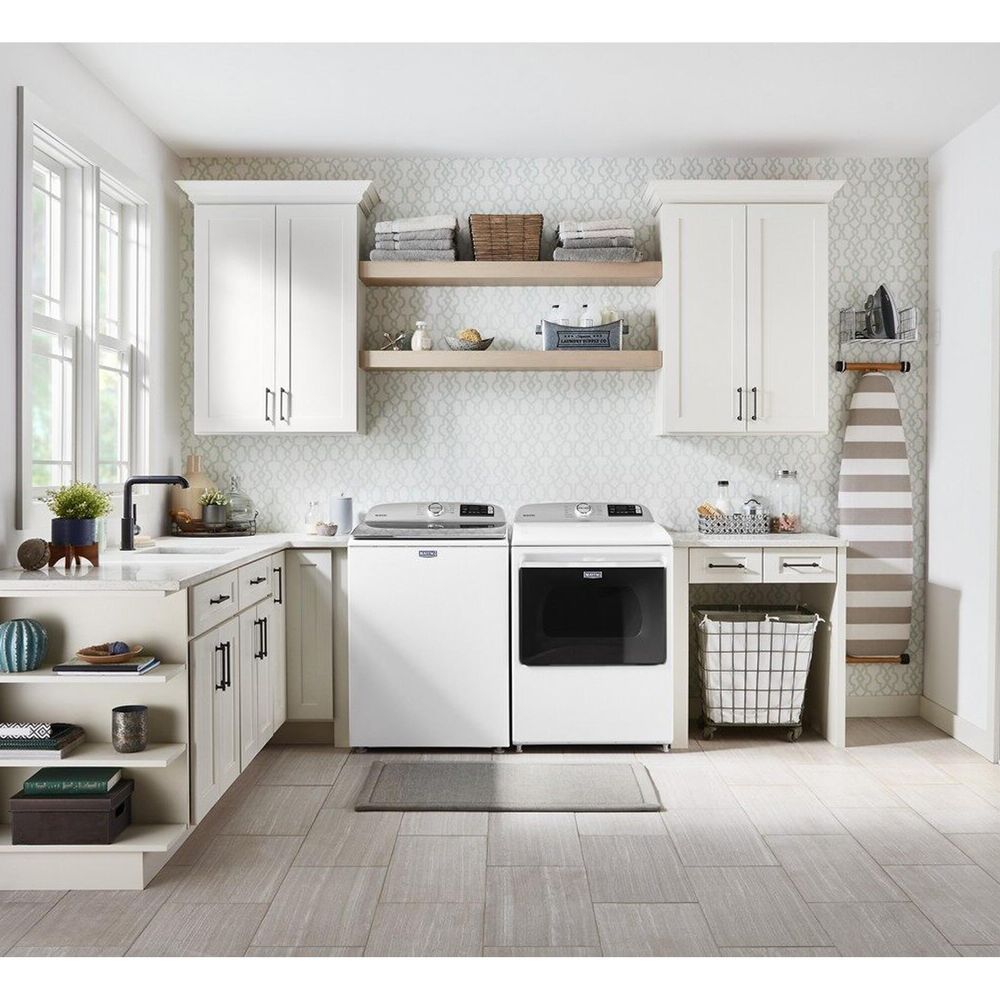 Maytag 4.7 Cu. Ft. Top Load Washer with Agitator in White, , large