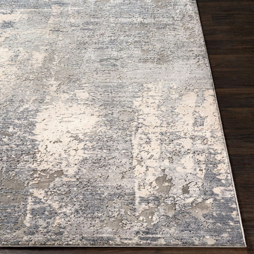 Surya Alpine 2&#39; x 2&#39;11&quot; Gray, Charcoal, Light Gray and Taupe Area Rug, , large