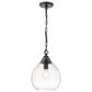 Golden Lighting Ariella 1-Light Small Pendant in Matte Black, , large