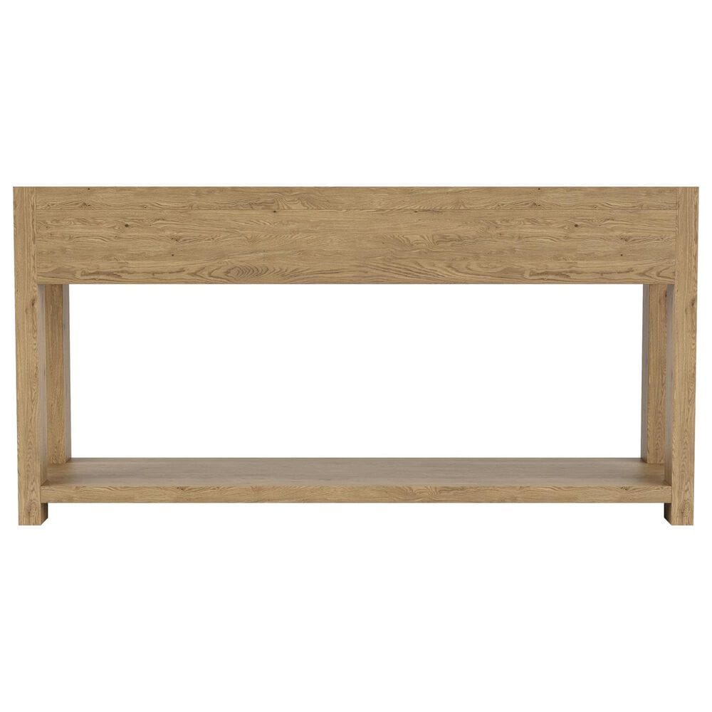 Shannon Hills Davie 2-Drawer Sofa Table in Pale Oak, , large