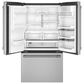 Cafe 4-Piece Kitchen Package with 22.1 Cu. Ft. French Door Refrigerator and Electric Range in Stainless Steel, , large