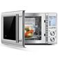 Breville 1.2 Cu. Ft. Countertop Smooth Microwave Oven in Brushed Stainless Steel, , large