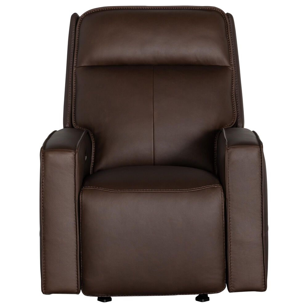 Simon Li Stratford Power Recliner in Trinity Dark Chocolate, , large