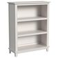 Eastern Shore Lodge 3-Shelf Bookcase in Cream, , large