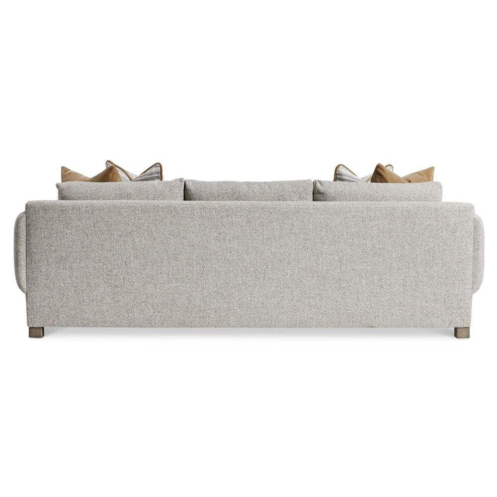 Bernhardt Tori Stationary Fabric Sofa in Heather Brown, , large