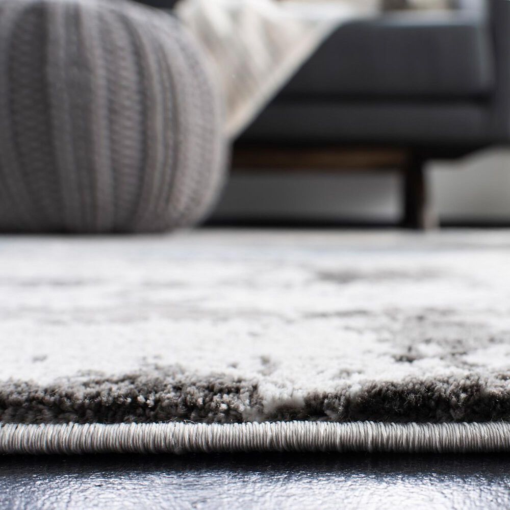 Safavieh Craft CFT820F 2'3" x 10' Grey and Blue Runner, , large