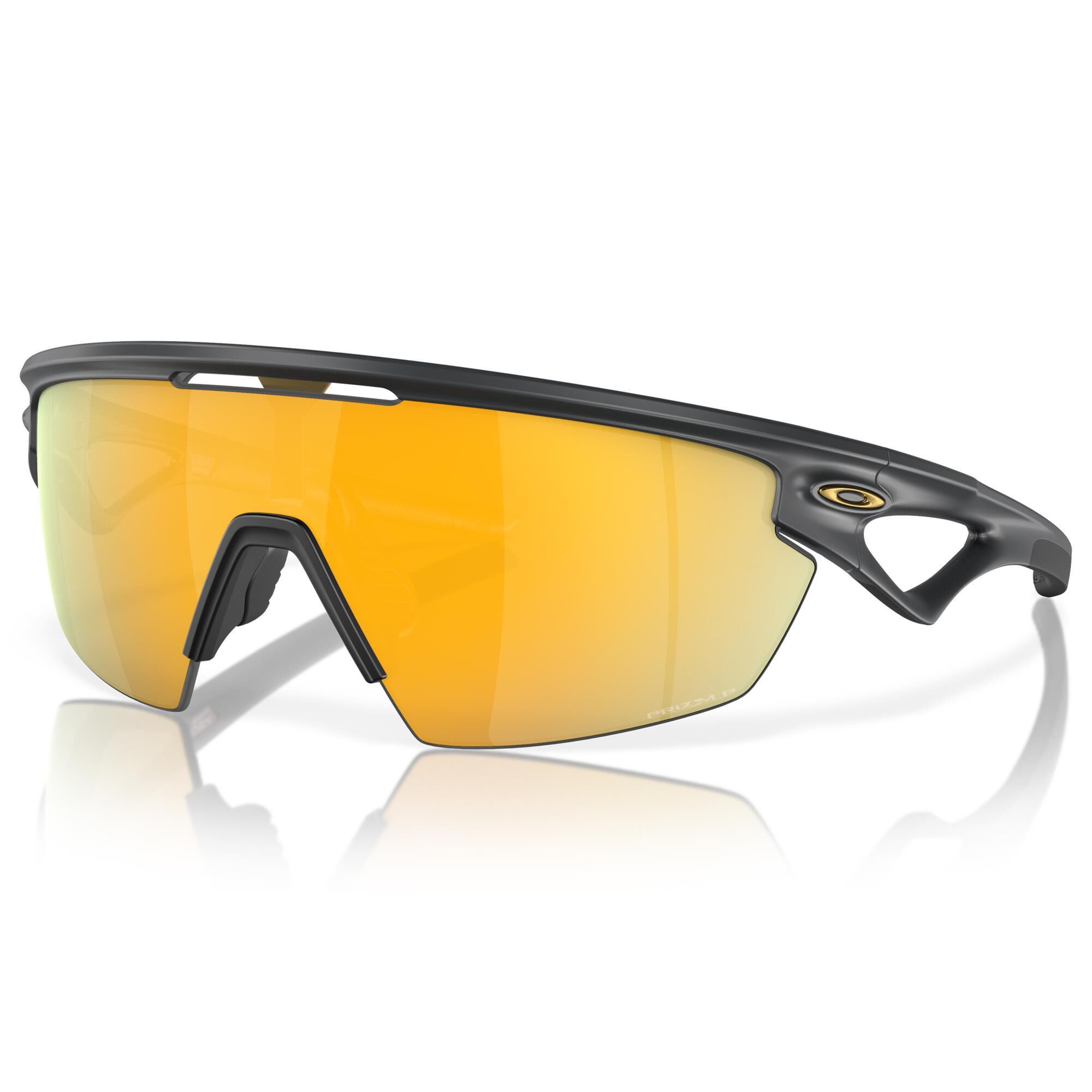 Oakley Sunglasses Sphaera Sunglasses with Bronze Lenses in Matte Carbon NFM