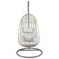 Crystal City Cayden Basket Chair in Charcoal, , large
