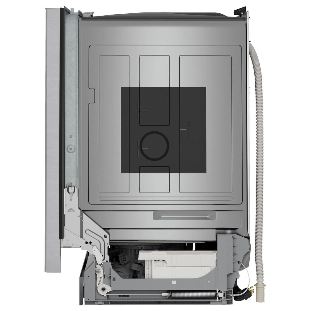 Bosch 300 Series 24&quot; Built-In Recessed Handle Dishwasher with 8 Wash Cycles in Stainless Steel, , large