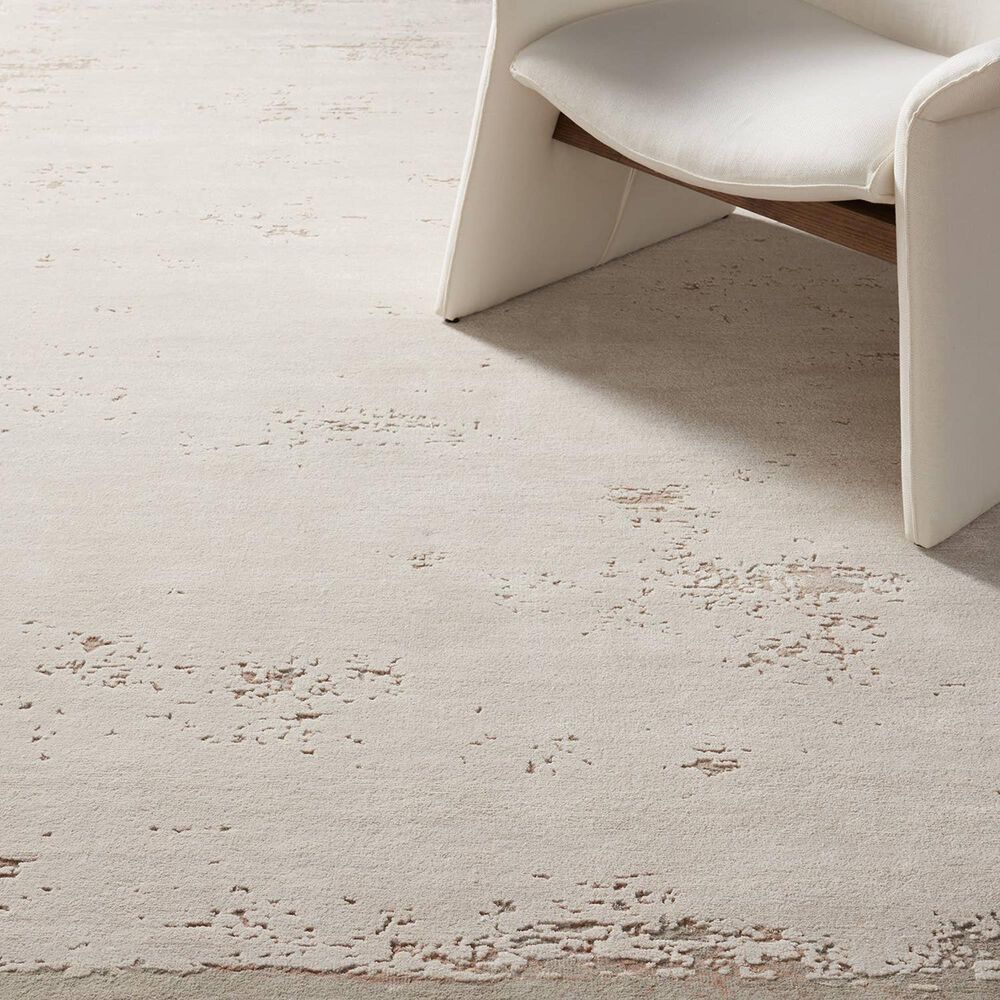 Jaipur Urban Pause By Kavi Olga Uno 6&#39; x 9&#39; Oatmeal Area Rug, , large