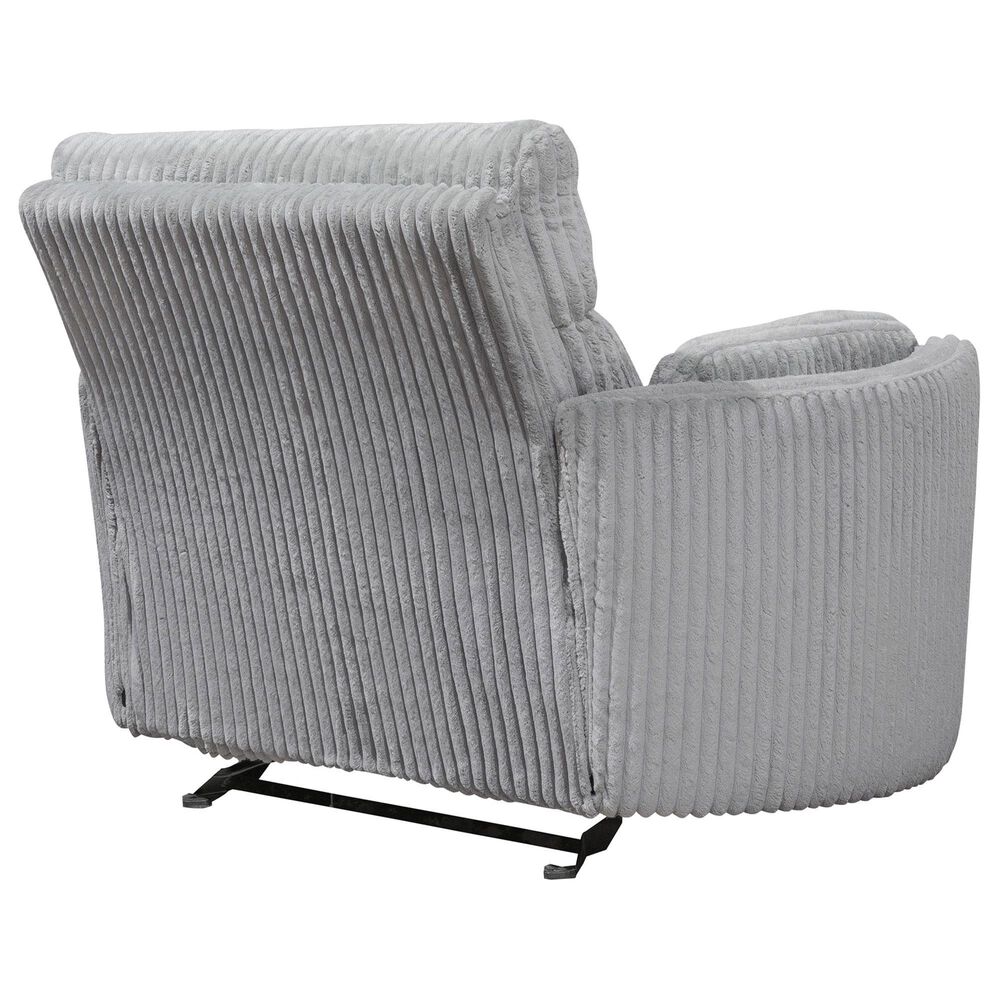 Simeon Collection Power Glider Recliner in Mega Grey, , large