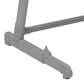 Delta Bedside Bassinet Sleeper in Grey Stripes, , large