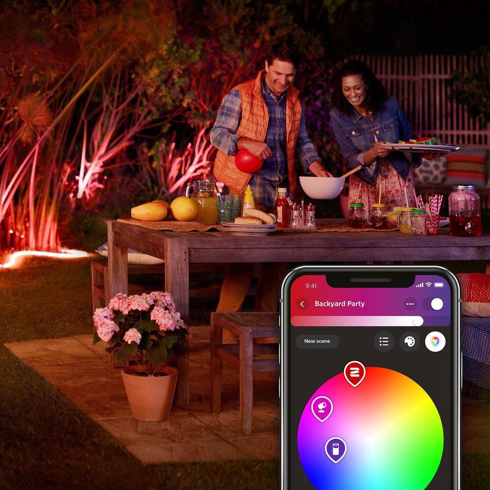 Philips 80&quot; Outdoor Lightstrip in White, , large