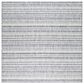 Surya Eagean EAG-2407 Navy, Blue, Pale Blue, Oatmeal, Gray, Off-White and Taupe 7"10" Square Indoor/Outdoor Area Rug, , large