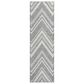 Dalyn Rug Company The Reserve TR17 Pewter 2"3" x 7"6" Indoor/Outdoor Runner, , large