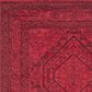 Safavieh Adirondack ADR108F-10 10" x 14" Red/Black Area Rug, , large