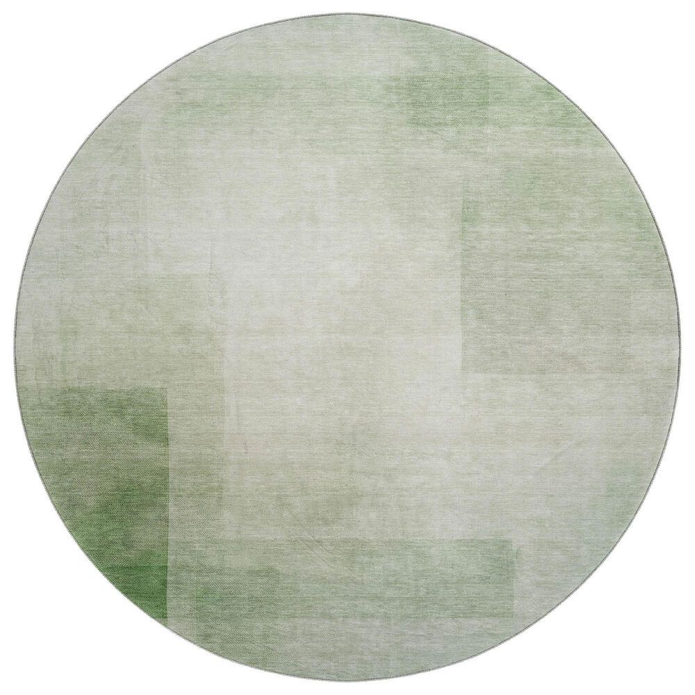 Dalyn Rug Company Pacifica PA5 8" Round Aloe Area Rug, , large