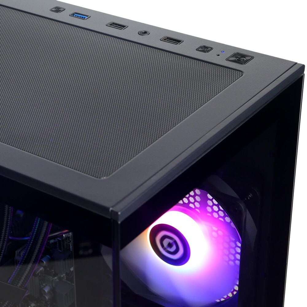 CyberPowerPC Gamer Master Gaming PC | AMD Ryzen 7 8700F - 16GB RAM - NVIDIA GeForce RTX 5060 Graphics - 1TB NVMe SSD in Black, , large