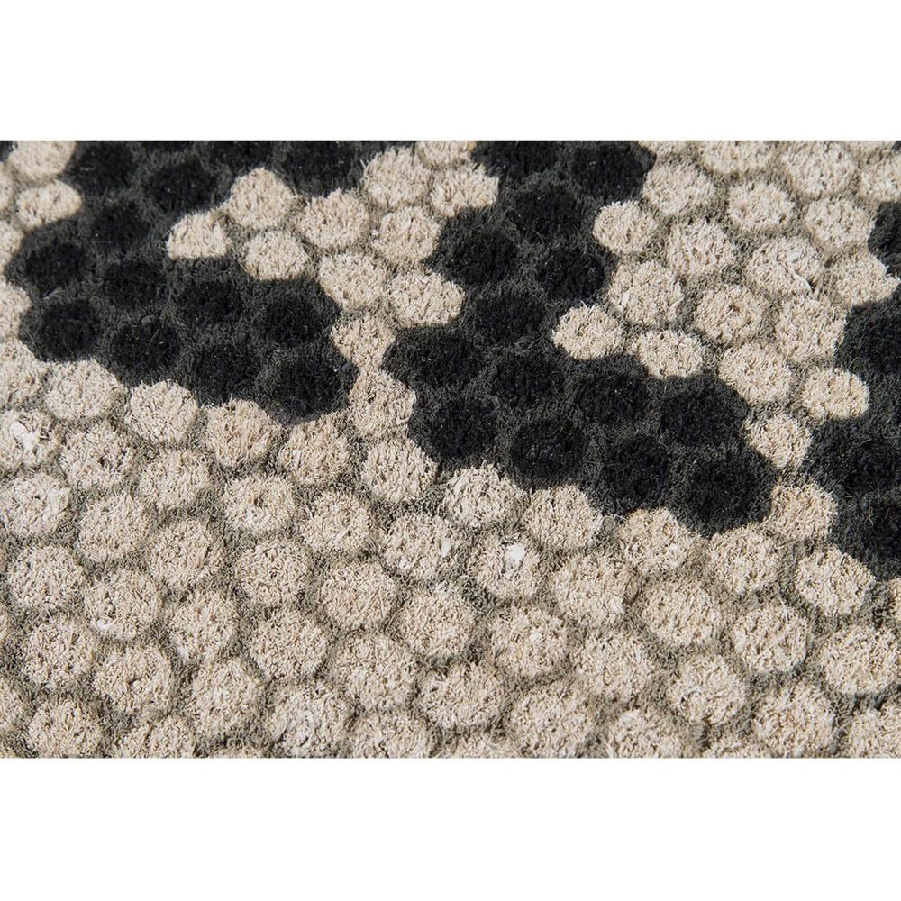 Novogratz Aloha ALO-15 1&#39;6&quot; x 2&#39;6&quot; Ivory Door Mat, , large