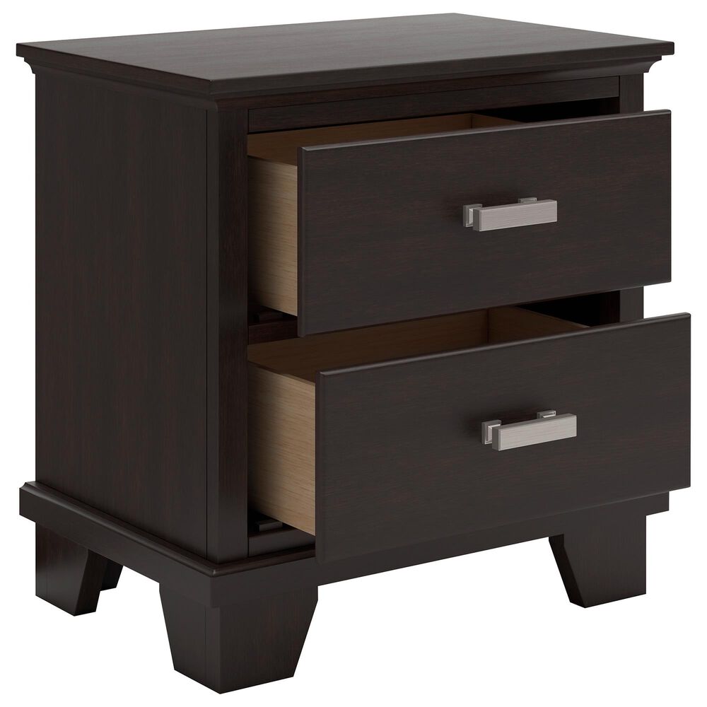 Ashley Covetown 4-Piece Full Bedroom Set in Dark Brown, , large